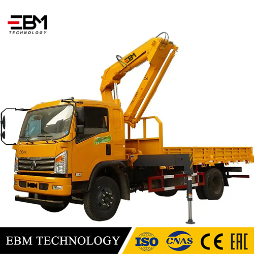 EBM Rich Experience Manufacturer 3.2 4 5 Ton 5000kg Mini Foldable Knuckle Boom Folding Hydraulic Arm Grua Hydraulic Small Truck Mounted Crane for Pickup Timber Log 