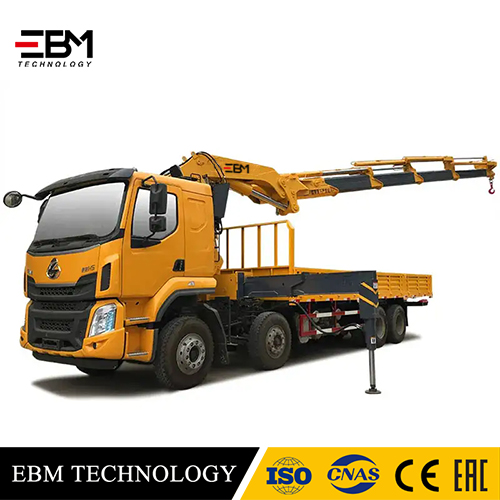 EBM 16 18 20 25 Ton Super Low Price Knuckle Boom Manipulator Articulated Folded arm Lorry Tow Trailer Lifting Mobile Truck Mounted Crane for sale Crane lorries Truck crane