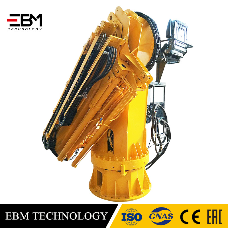 EBM 25 ton 30 ton Electric Hydraulic Marine Crane Articulated telescopic knuckle Boom Ship Vessel Crane Lifting Equipment Construction Machinery